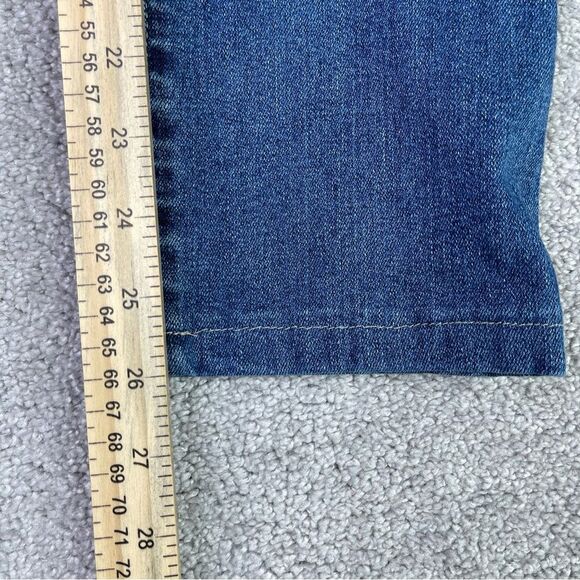 Ag Adriano Goldschmied Harper Jeans Women’s 28 Blue Straight Low Rise Denim - Picture 12 of 13